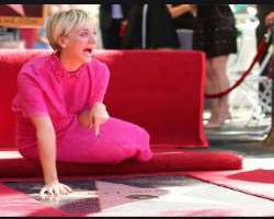 The actress is a recipient of Star on the Hollywood Walk of Fame for her contribution to the entertainment industry on October 29, 2014.